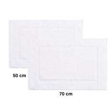 Cargar imagen en el visor de la galería, Tapetes De Baño 2 Pz La Josefina Algodón Con Cenefa 50x70 Cm