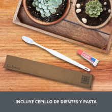 Cargar imagen en el visor de la galería, 100 Kits Dentales Ecológicos Cepillo Y Pasta Caja Cartón