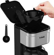 Cargar imagen en el visor de la galería, T-fal Cafetera Elegance 7 Tazas con Filtro Permanente y Sistema Antigoteo CM223DMX