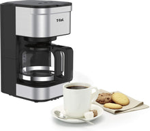 Cargar imagen en el visor de la galería, T-fal Cafetera Elegance 7 Tazas con Filtro Permanente y Sistema Antigoteo CM223DMX
