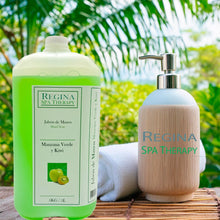 Cargar imagen en el visor de la galería, Regina Spa Therapy Jabón para Manos Hotelero Hecho a Base de Esencia de Manzana Verde y Kiwi. 5 Litros Refil