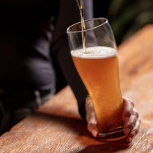 Cargar imagen en el visor de la galería, 2 Vasos de Vidrio Cerveza Copa Cervecera Tarro Crisa 591 ml