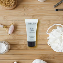 Cargar imagen en el visor de la galería, Crema Corporal Body Lotion Basic Spa 20ml | Amenidad Hotelera | Caja 500 Piezas