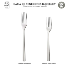Cargar imagen en el visor de la galería, Tenedores Profesionales Steelite Acero Inoxidable 2 Tamaños Diferentes 12 Piezas