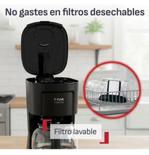 Cargar imagen en el visor de la galería, Cafetera de Goteo T-fal Grande para 12 Tazas
