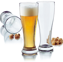 Cargar imagen en el visor de la galería, 4 Vasos de Vidrio Cerveza Copa Cervecera Tarro Crisa 591 ml