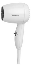 Cargar imagen en el visor de la galería, Secadora De Cabello Timco® Hotelera Para Pared Empotrable Ideal Para Hotel Hs-1600 Color Blanco