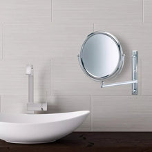 Cargar imagen en el visor de la galería, Jerdon Jp3030cf 9-inch Wall Mount Maquillaje Espejo Con Aumento