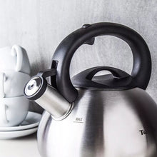 Cargar imagen en el visor de la galería, Tetera Cepillada 2.5 L T-fal C7921024 Acero Inox Color Plateado