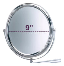 Cargar imagen en el visor de la galería, Jerdon Jp3030cf 9-inch Wall Mount Maquillaje Espejo Con Aumento