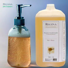 Cargar imagen en el visor de la galería, Regina Spa Therapy Set de Shampoo y Acondicionador Miel de Abeja y Crema Corporal de Coco. / 5 litros Refil