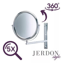 Cargar imagen en el visor de la galería, Jerdon Jp3030cf 9-inch Wall Mount Maquillaje Espejo Con Aumento