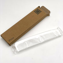 Cargar imagen en el visor de la galería, 100 kits Peine Blanco Amenidades para Hoteles, Airbnb y Kit de viaje Regina Spa Therapy