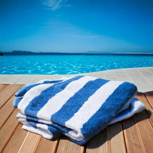 Cargar imagen en el visor de la galería, Toalla De Alberca Hotelera set de 4pz 100% Algodón