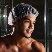 Cargar imagen en el visor de la galería, 100 kits Gorro De Baño Ducha Hotelera Plástico/amenidades Para Hotel/Airbnb Kit de viaje. Regina Spa Therapy