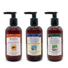 Cargar imagen en el visor de la galería, Kit de cuidado personal que incluye Shampoo con acondicionador, Gel de Baño y Crema Corporal en presentación de 250 ml cada una.