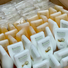 Cargar imagen en el visor de la galería, Regina Spa Therapy Kit Airbnb Incluye: Shampoo con Acondicionador Miel de Abeja 35 ml, Crema Corporal de Coco 35ml y Jabón de Avena 30 gr