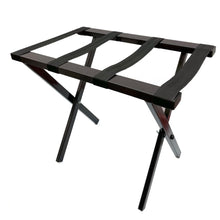 Cargar imagen en el visor de la galería, Kit de 2 Porta Maleteros para la Habitación. Marco de acero rectangular, plegable.