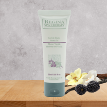 Cargar imagen en el visor de la galería, Gel de Baño Moras Vainilla Regina Spa Therapy 30ml | Caja 500 Piezas
