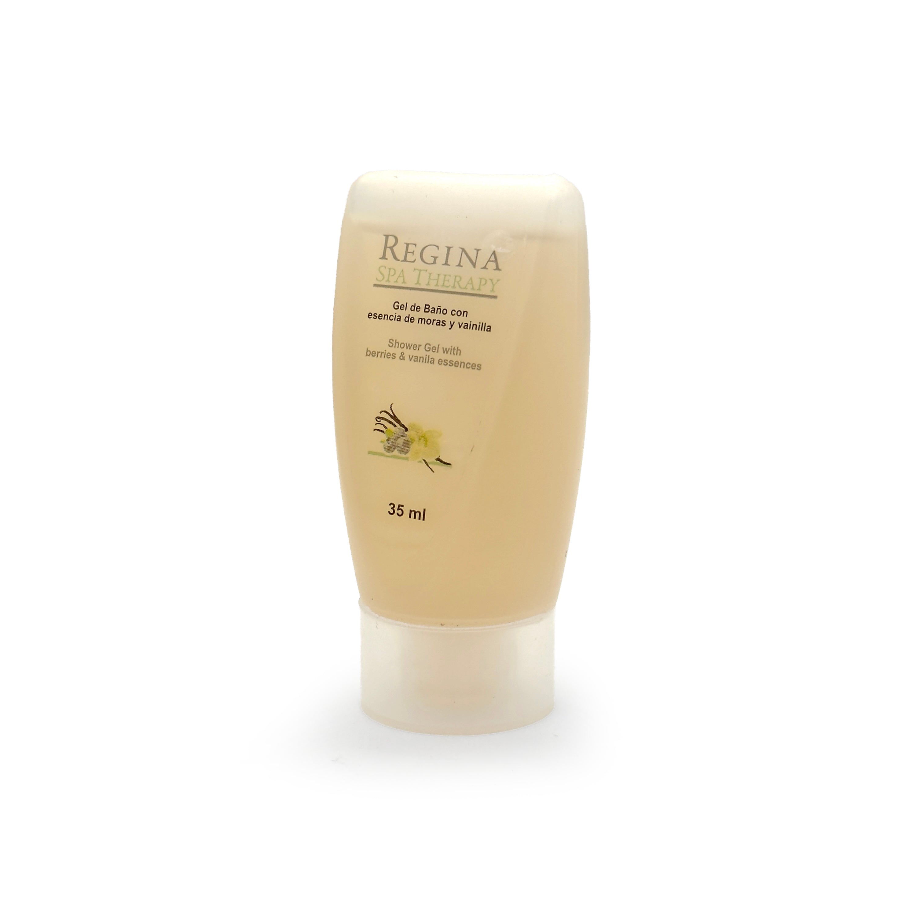 Gel de Baño Individual con Esencia Moras Vainilla Regina Spa Therapy