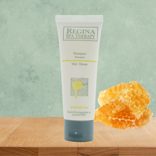 Cargar imagen en el visor de la galería, Shampoo Esencias de Miel Regina Spa Therapy 30ml | Caja con 500 Pzas