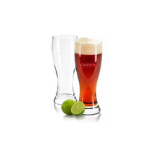 Cargar imagen en el visor de la galería, 2 Vasos de Vidrio Cerveza Copa Cervecera Tarro Crisa 591 ml