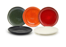 Cargar imagen en el visor de la galería, Front of the House FOH | Plato redondo Kiln de 10" color Naranja Sangre (6 Piezas)