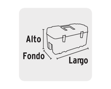 Cargar imagen en el visor de la galería, Caja Para Herramienta Plástica Industrial Truper