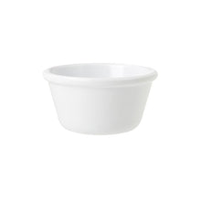 Cargar imagen en el visor de la galería, Ramekin Liso De Melanina Blanco, 3 oz (88.72 ml) GET, 3 Piezas