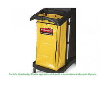 Cargar imagen en el visor de la galería, Bolsa De Vinilo Con Cierre Para Carro De Limpieza Rubbermaid, 34 Gal