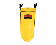 Cargar imagen en el visor de la galería, Bolsa De Vinilo Con Cierre Para Carro De Limpieza Rubbermaid, 34 Gal