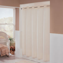 Cargar imagen en el visor de la galería, Cortina Para Baño Hookless Anillos Flexibles Hotel Beige