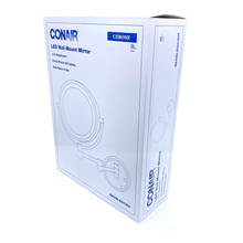 Cargar imagen en el visor de la galería, Espejo De Montaje En Pared Luz Led Doble Cara Cromado Conair