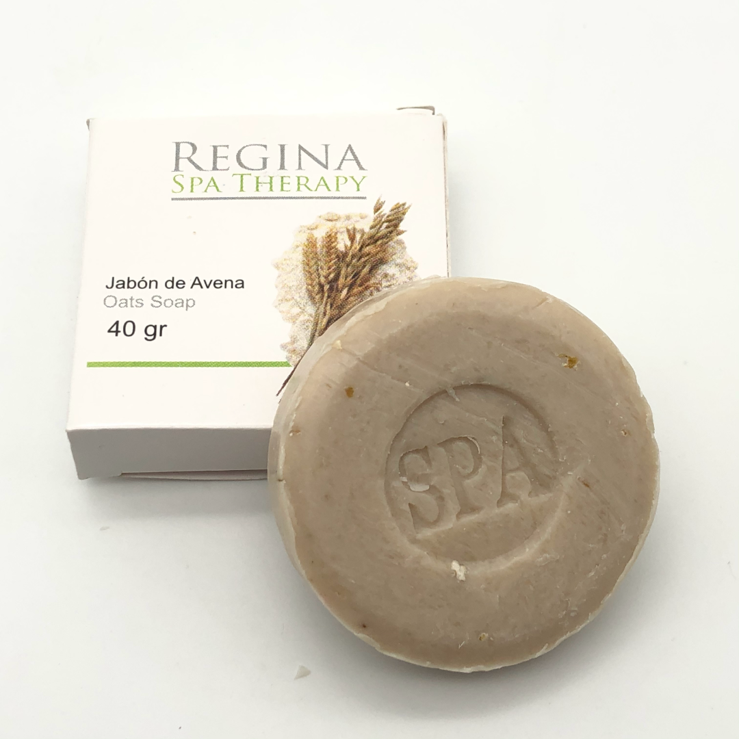 250 piezas de Jabón Facial Avena En Cajilla Regina Spa Therapy 40 Gr.