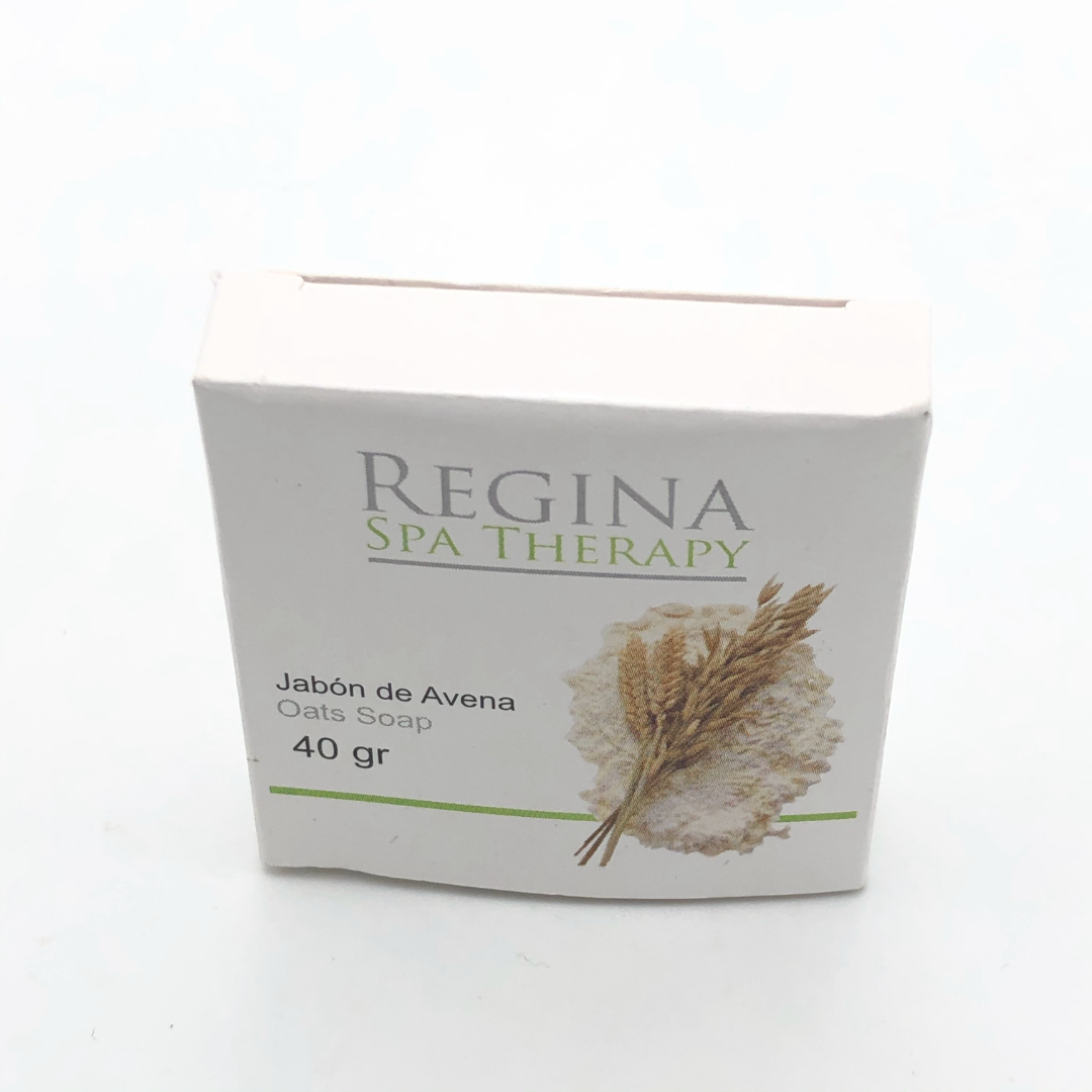 250 piezas de Jabón Facial Avena En Cajilla Regina Spa Therapy 40 Gr.