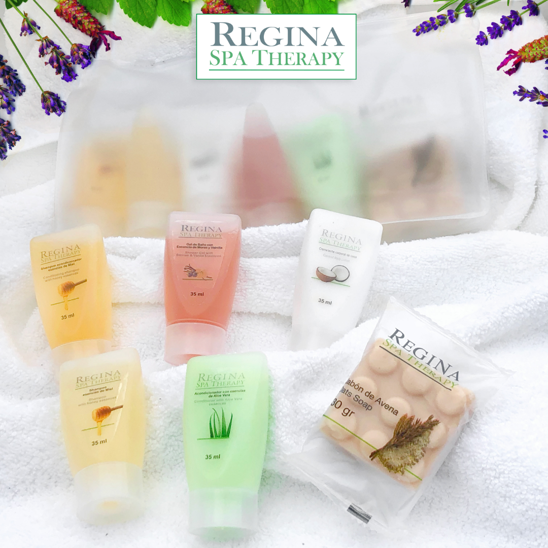 250 piezas de Jabón De Masaje Avena Flow Pack Regina 30 gr