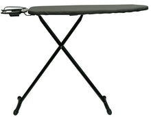 Cargar imagen en el visor de la galería, Burro Negro Plegable Con Descansa Plancha Altura Ajustable