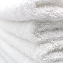 Cargar imagen en el visor de la galería, Tapete Blanco Liso 50 x 75 cm 100% Algodón, 2 piezas