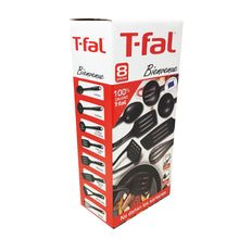 Cargar imagen en el visor de la galería, Set de 8 Utensilios de Cocina T-Fal Bienvenue – Negro Antiadherente
