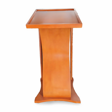 Cargar imagen en el visor de la galería, Podium de Madera Solida y Triplay de 1.18 metros de alto, 59x59 cm de base.
