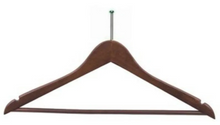 Cargar imagen en el visor de la galería, Gancho de Madera Plano Punta de Clavo Antirrobo Color Caoba
