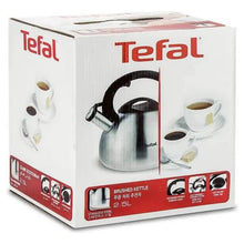 Cargar imagen en el visor de la galería, Tetera Cepillada 2.5 L T-fal C7921024 Acero Inox Color Plateado
