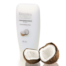 Cargar imagen en el visor de la galería, 250 piezas de Crema Corporal con Esencia de Coco Regina Spa Therapy 40 Ml
