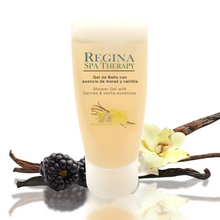 Cargar imagen en el visor de la galería, Gel De Baño Esencia Moras Vainilla 35ml  Regina Spa Therapy
