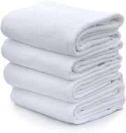 Toallas De Baño 140x80cm 100% Algodón Suave, Blanca  EQUIPAMIENTO HOTELERO
