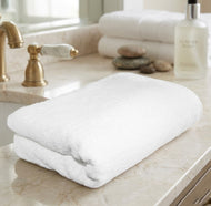 Toalla De Baño 100% Algodón Suave, Blanca