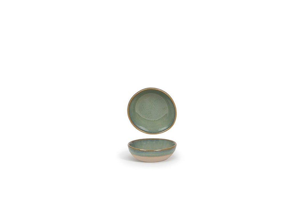 Front of the House FOH | Ramekin redondo Artefact® de 2 oz color Musgo 12 piezas