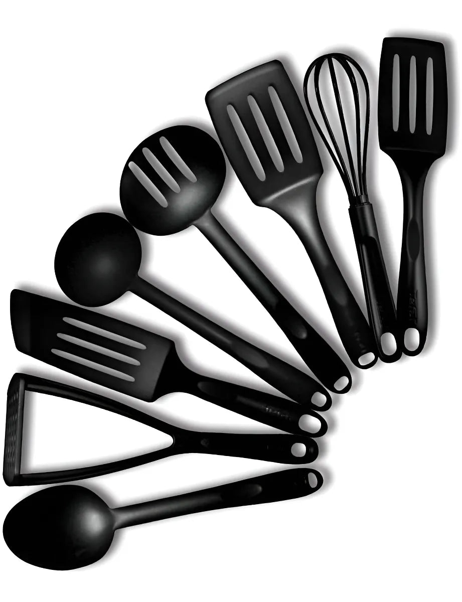 Juego de Utensilios Bienvenue 8 Piezas | Nylon Antiadherente