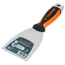 Cargar imagen en el visor de la galería, Espátula Flexible de 2" de Acero Inoxidable con Mango Comfort Grip - Truper Expert 15850
