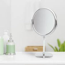 Cargar imagen en el visor de la galería, Espejo de Pedestal Ajustable Jerdon JP4045C (Cromo, 9", Sin Luz)
